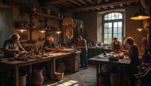 découvrez les 15 métiers d'art en voie de disparition et explorez ceux qui renaissent, alliant tradition et renouveau dans le secteur artisanal.